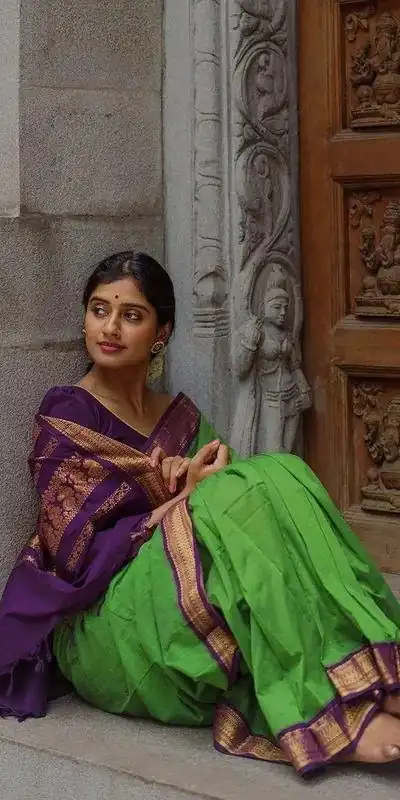 KP - 5044 Parrot Green Color Soft Lichi Silk Jacquard On All Over Saree Casual, Party Wear, Wedding, Events Etc. Expected Delivery 4-6 Working Days @1449/- | Embroidered Sarees, Bollywood Sarees, Creative Sarees, Designer Sarees, Ethnic Saree, Modern Digital sarees, Party Wear Sarees, Sarees