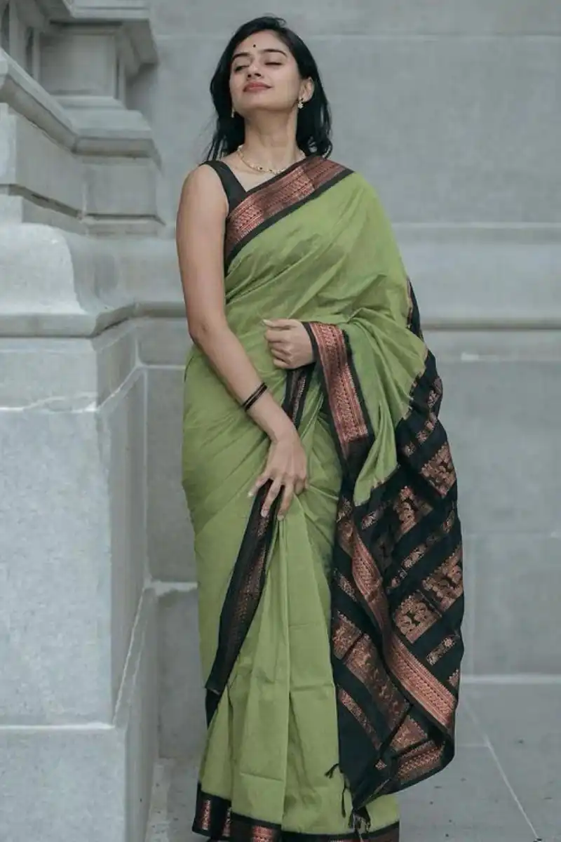 KP - 5044 Pista Green Color Soft Lichi Silk Jacquard On All Over Saree Casual, Party Wear, Wedding, Events Etc. Expected Delivery 4-6 Working Days @1449/- | Embroidered Sarees, Bollywood Sarees, Creative Sarees, Designer Sarees, Ethnic Saree, Modern Digital sarees, Party Wear Sarees, Sarees