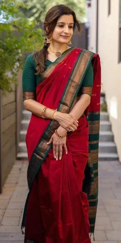 KP - 5044 Red Color Soft Lichi Silk Jacquard On All Over Saree Casual, Party Wear, Wedding, Events Etc. Expected Delivery 4-6 Working Days @1449/- | Embroidered Sarees, Bollywood Sarees, Creative Sarees, Designer Sarees, Ethnic Saree, Modern Digital sarees, Party Wear Sarees, Sarees
