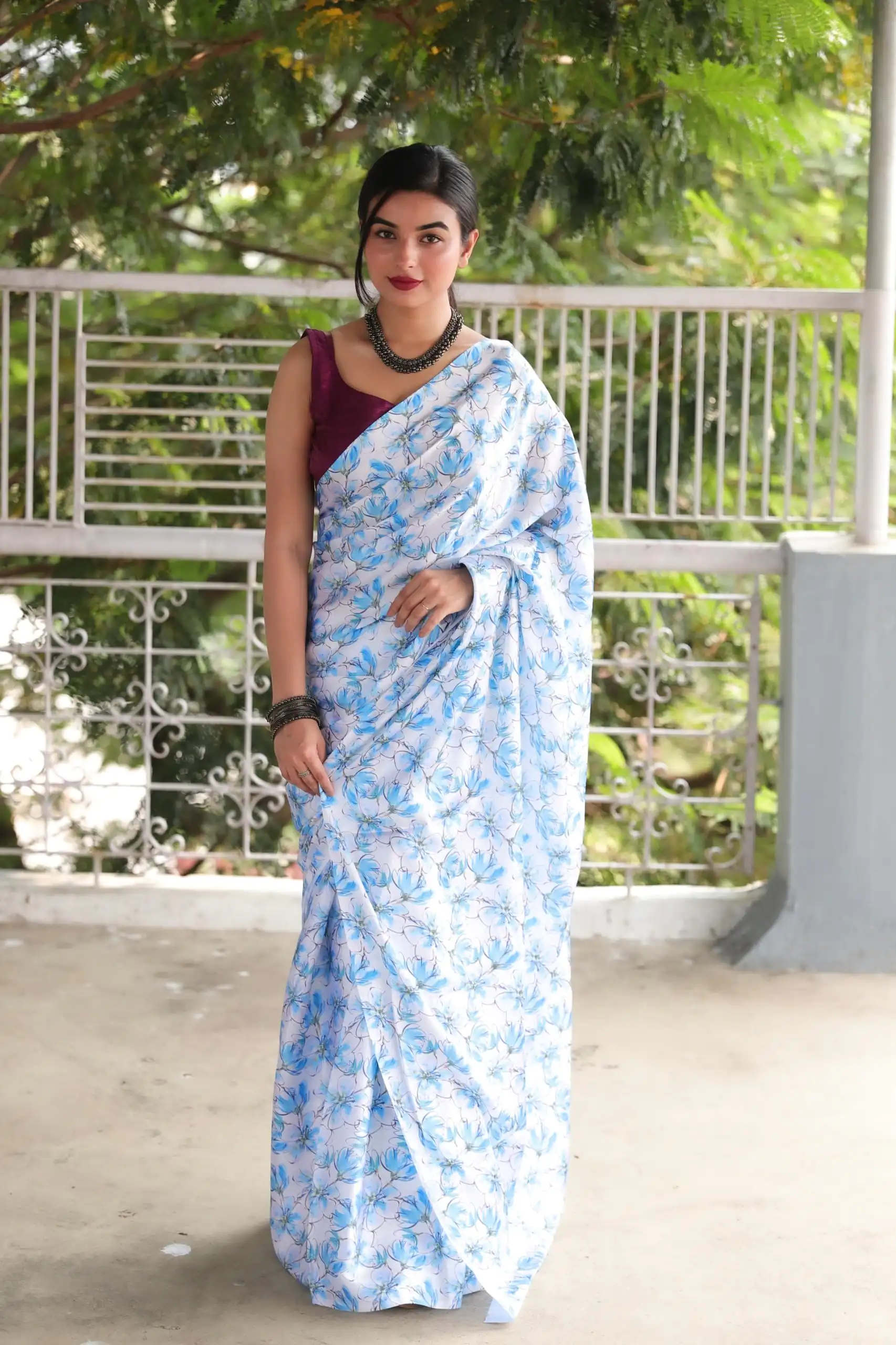 Veechis 105 Light Blue Heavy Devsena Soft Silk Saree Digital Print Saree Casual, Party , Festive, Events Etc. Expected Delivery 4-6 Working Days @1499/- | Bollywood Sarees, Creative Sarees, Designer Sarees, Embroidered Sarees, Modern Digital sarees, Party Wear Sarees, Sarees