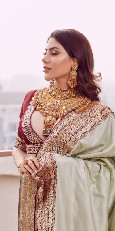 KP 4076 Off White Color Soft Lichi Silk Jacquard On All Over Saree Casual, Party Wear, Wedding, Events Etc. Expected Delivery 4-6 Working Days @1499/- | Bollywood Sarees, Creative Sarees, Designer Sarees, Embroidered Sarees, Ethnic Saree, Modern Digital sarees, Party Wear Sarees, Sarees