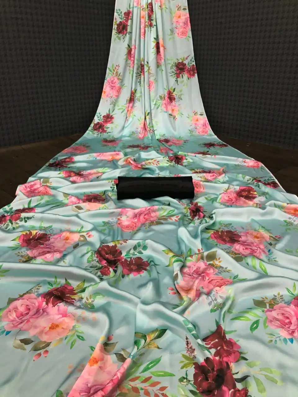 Veechis 6001 Spring Teal Heavy Devsena Soft Silk Saree Digital Print Saree Casual, Party , Festive, Events Etc. Expected Delivery 4-6 Working Days @1499 | Bollywood Sarees, Creative Sarees, Designer Sarees, Embroidered Sarees, Modern Digital sarees, Party Wear Sarees, Sarees