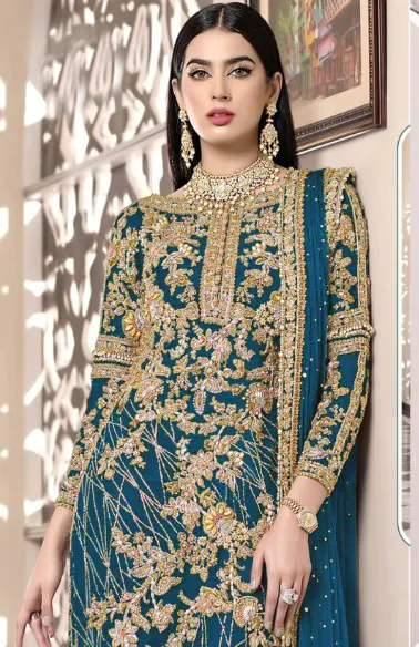 Ds 455 Navy Blue Color Net Embroidery Diamond Work Sharara Suit With Diamond Wedding, Party, Festive, Events Etc. Expected Delivery 4-6 Working Days @1949 | Casual Suits, Creative suits, Designer Suits, Palazzo Suits, Party Wear Suits, Salwar suit, Straight Suits