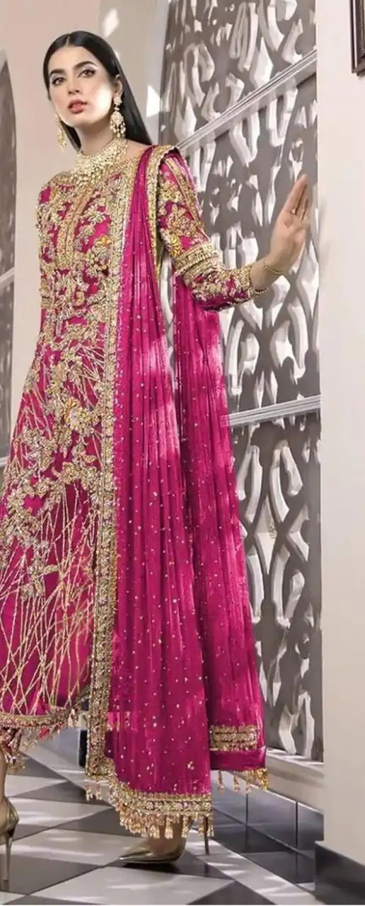 Ds 455 Pink Color Net Embroidery Diamond Work Sharara Suit With Diamond Work    Wedding, Party, Festive, Events Etc. Expected Delivery 4-6 Working Days @1949 | Casual Suits, Creative suits, Designer Suits, Palazzo Suits, Party Wear Suits, Salwar suit, Straight Suits