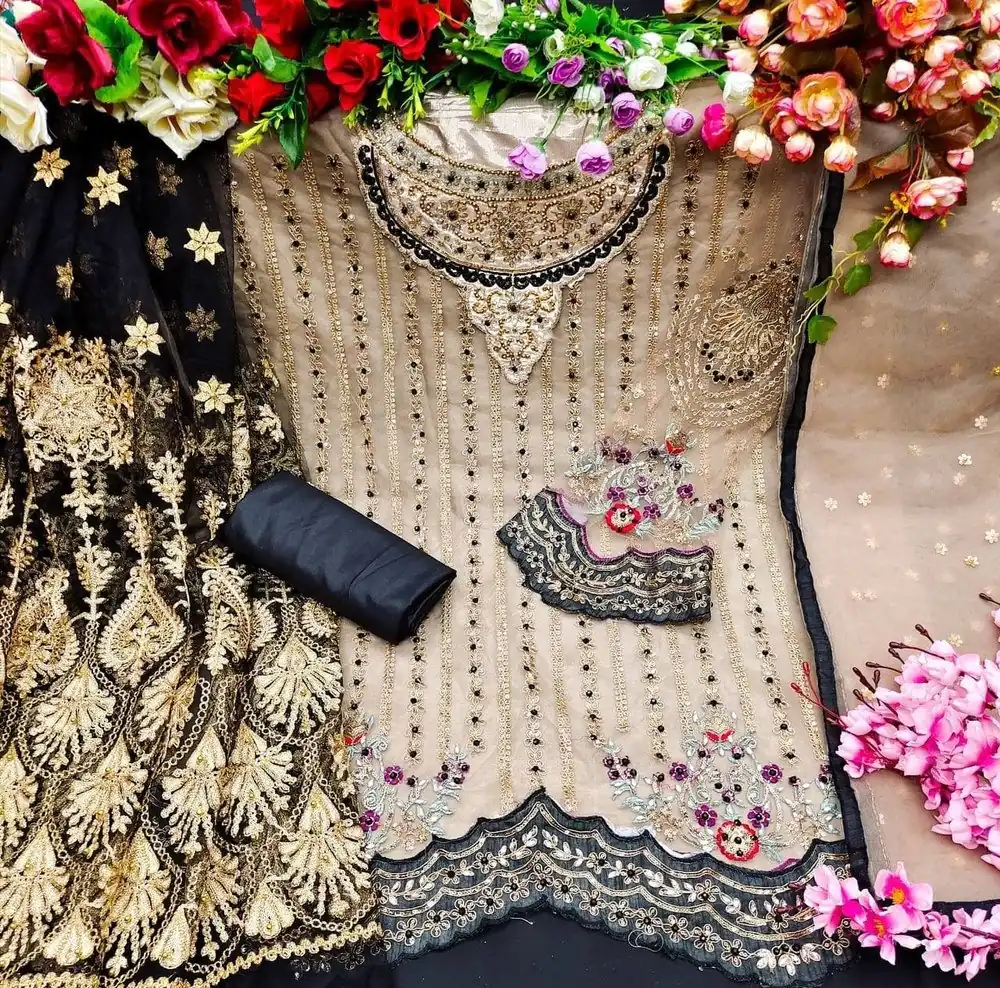  FC 1128 Black Color Heavy Net Coding sequence Embroidery Lehenga Choli Wedding, Party, Festive events, etc. Expected Delivery  4-6 Working Days @2199/ | Creative Lehenga, Designer Lehenga, Embroidered Lehenga, Lehenga, Party Wear Lehenga