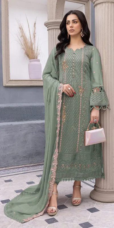 FC MARIA 1038 Light Green Color Heavy Georgette Embroidery Salwar Suit Wedding, Party, Festive events, etc. Expected Delivery 4-6 Working Days @1949/- Only | Jump Suits, Casual Suits, Creative suits, Designer Suits, Palazzo Suits, Party Wear Suits, Patiala Suits, Salwar suit, Straight Suits