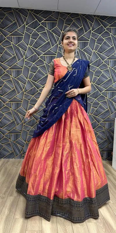 PC 305 Pink Color Choline Jaccard Viking Patta Lehenga Choli Casual, Party Wear, Events, Festivals Wear Etc. Expected Delivery 4-6 Working Days @2149/- | Bollywood Lehenga, Creative Lehenga, Designer Lehenga, Embroidered Lehenga, Lehenga, Party Wear Lehenga