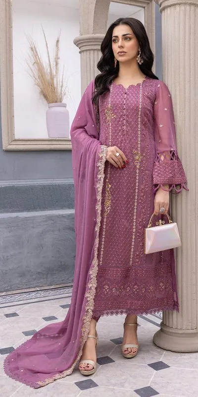FC MARIA 1038 Purple  Color Heavy Georgette Embroidery Salwar Suit Wedding, Party, Festive events, etc.  Expected Delivery  4-6 Working Days @1949/- Only | Jump Suits, Casual Suits, Creative suits, Designer Suits, Palazzo Suits, Party Wear Suits, Patiala Suits, Salwar suit, Straight Suits