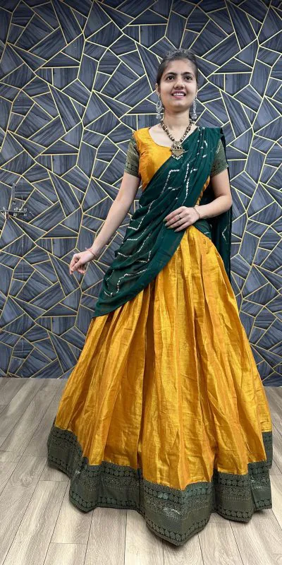 PC 305 Yellow Color Choline Jaccard Viking Patta Lehenga Choli Casual, Party Wear, Events, Festivals Wear Etc. Expected Delivery 4-6 Working Days @2149/- | Creative Lehenga, Bollywood Lehenga, Designer Lehenga, Embroidered Lehenga, Lehenga, Party Wear Lehenga