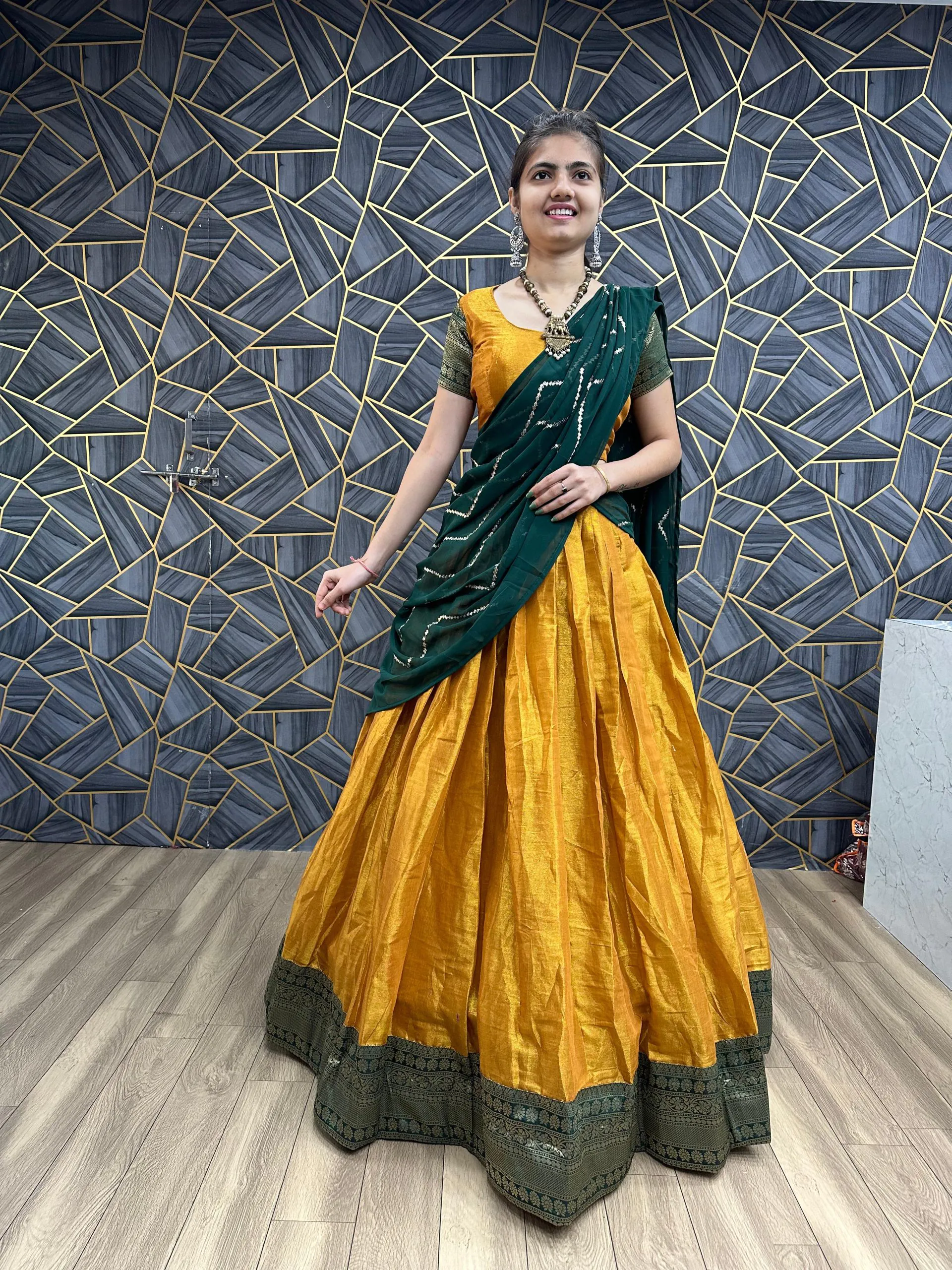 PC 305 Yellow Color Choline Jaccard Viking Patta Lehenga Choli Casual, Party Wear, Events, Festivals Wear Etc. Expected Delivery 4-6 Working Days @2149/- | Creative Lehenga, Bollywood Lehenga, Designer Lehenga, Embroidered Lehenga, Lehenga, Party Wear Lehenga