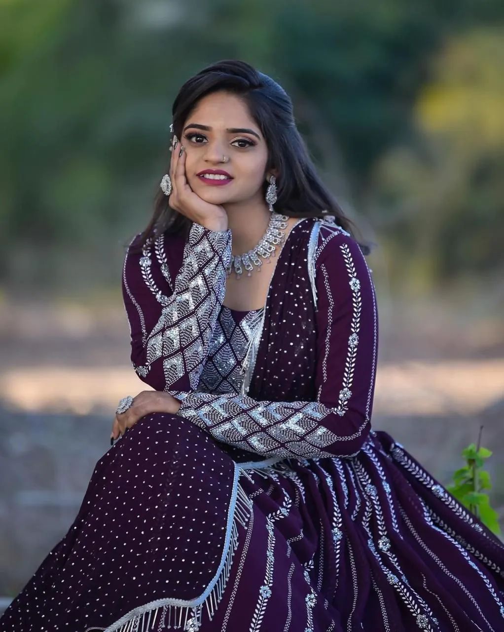 Ram 001 Maroon Color Georgette Sequence Thread Work With Zari Lehenga Choli Casual, Wedding, Festive, Events Expected Delivery 4-6 Working Days @3199/- | Bollywood Lehenga, Creative Lehenga, Designer Lehenga, Embroidered Lehenga, Lehenga, Party Wear Lehenga