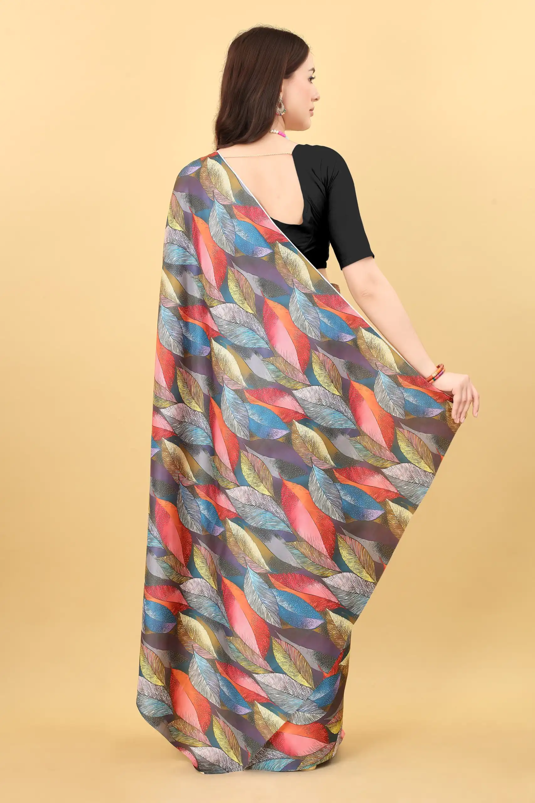 Veechis 106 Multi Color Heavy Devsena Soft Silk Beautiful Digital Printed Saree Casual, Party Festive, Events Etc. Expected Delivery 4-6 Working Days @1499/ | Bollywood Sarees, Creative Sarees, Designer Sarees, Embroidered Sarees, Modern Digital sarees, Party Wear Sarees, Sarees