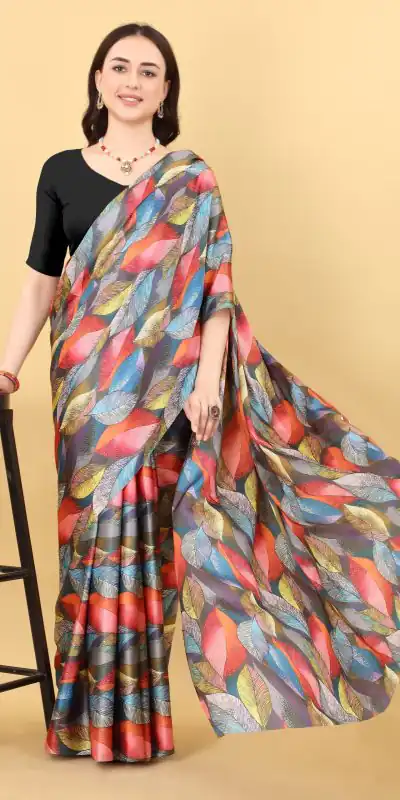 Veechis 106 Multi Color Heavy Devsena Soft Silk Beautiful Digital Printed Saree Casual, Party Festive, Events Etc. Expected Delivery 4-6 Working Days @1499/ | Bollywood Sarees, Creative Sarees, Designer Sarees, Embroidered Sarees, Modern Digital sarees, Party Wear Sarees, Sarees