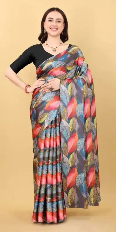 Veechis 106 Multi Color Heavy Devsena Soft Silk Beautiful Digital Printed Saree Casual, Party Festive, Events Etc. Expected Delivery 4-6 Working Days @1499/ | Bollywood Sarees, Creative Sarees, Designer Sarees, Embroidered Sarees, Modern Digital sarees, Party Wear Sarees, Sarees