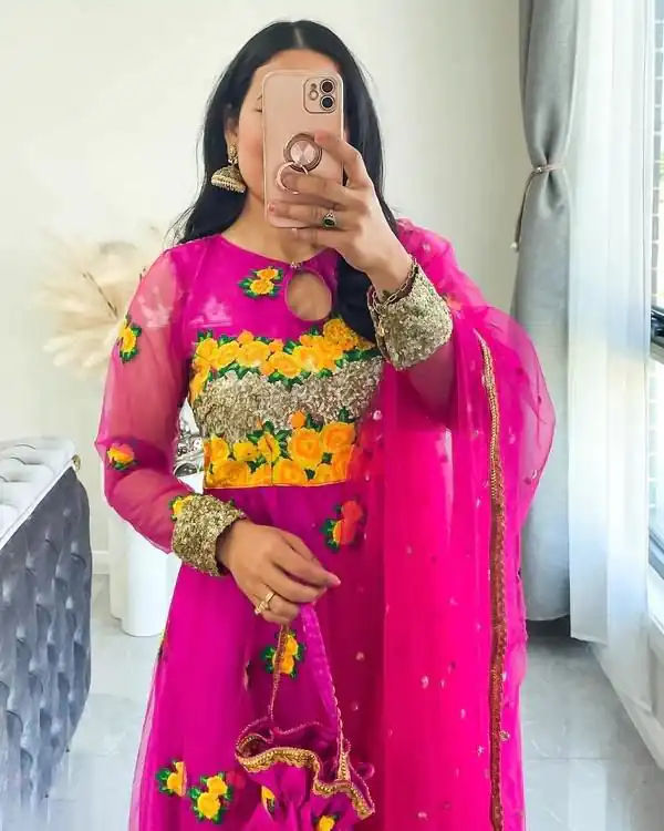 KD 1386 Pink Soft Net Thread With Sequence Salwar Suit Casual, Party, Wedding, Festive, Events Etc.  Expected Delivery  4-6 Working Days @2199/- Only | Jump Suits, Casual Suits, Creative suits, Designer Suits, Palazzo Suits, Party Wear Suits, Patiala Suits, Salwar suit, Straight Suits