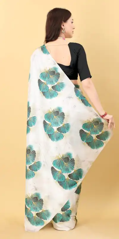 Veechis 106 White Color Heavy Devsena Soft Silk Beautiful Digital Printed Saree Casual, Party Festive, Events Etc. Expected Delivery 4-6 Working Days @1499/ | Bollywood Sarees, Creative Sarees, Designer Sarees, Embroidered Sarees, Modern Digital sarees, Party Wear Sarees, Sarees