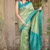 GK kanjivaram Green Color Soft Kanjivaram Silk Beautiful Rich Pallu Jacquard Saree Events Casual Wedding Festive. Expected Delivery  4-6 Working Days @1999/- | Bollywood Sarees, Creative Sarees, Designer Sarees, Embroidered Sarees, Ethnic Saree, Modern Digital sarees, Party Wear Sarees, Sarees