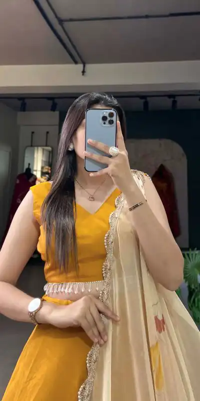 LNB1004 Mustard Color Polyester Viscose Chadri Lehenga Choli Gotta Patti Lace Festive Party Wedding, Events etc. Delivery 4-6 Working Days @2349/- | Bollywood Lehenga, Creative Lehenga, Designer Lehenga, Embroidered Lehenga, Lehenga, Party Wear Lehenga