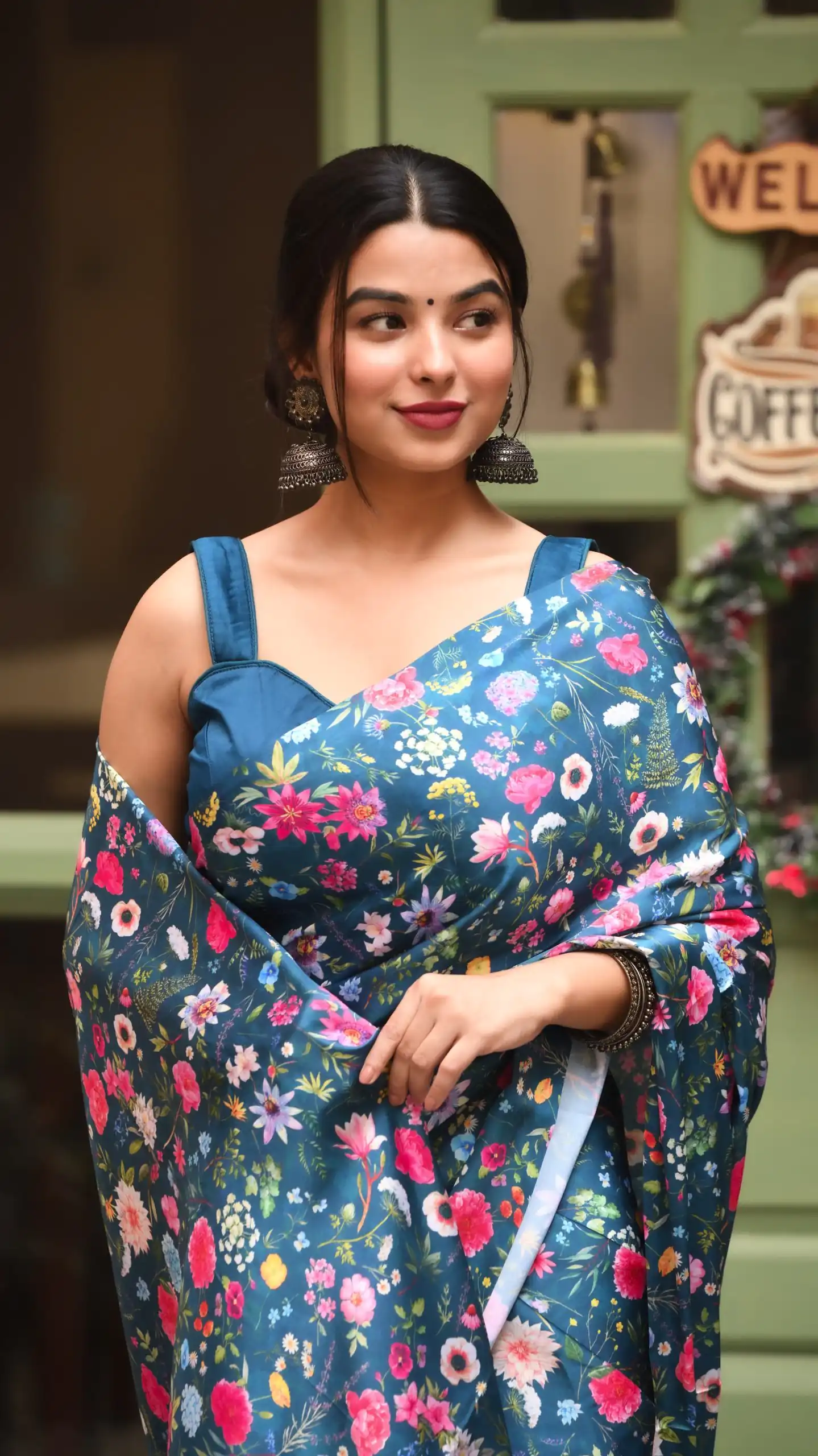 RM104 Blue Color Heavy Devsena Soft Silk Digital Printed Saree Casual, Party Wear, Wedding, Events Etc Delivery Expected.4-6 Working Days 1499/- | Bollywood Sarees, Creative Sarees, Designer Sarees, Embroidered Sarees, Ethnic Saree, Modern Digital sarees, Party Wear Sarees, Sarees