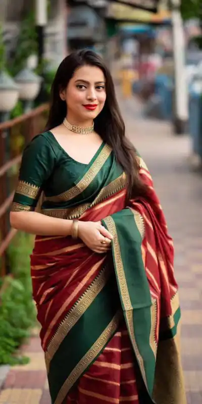 KP 5051 Green Color Soft Lichi Silk Jacquard Work Saree Rich Pallu Casual, Party Wear, Wedding, Events Etc. Expected Delivery 4-6 Working Days @1449/- | Bollywood Sarees, Creative Sarees, Designer Sarees, Embroidered Sarees, Ethnic Saree, Modern Digital sarees, Party Wear Sarees, Sarees