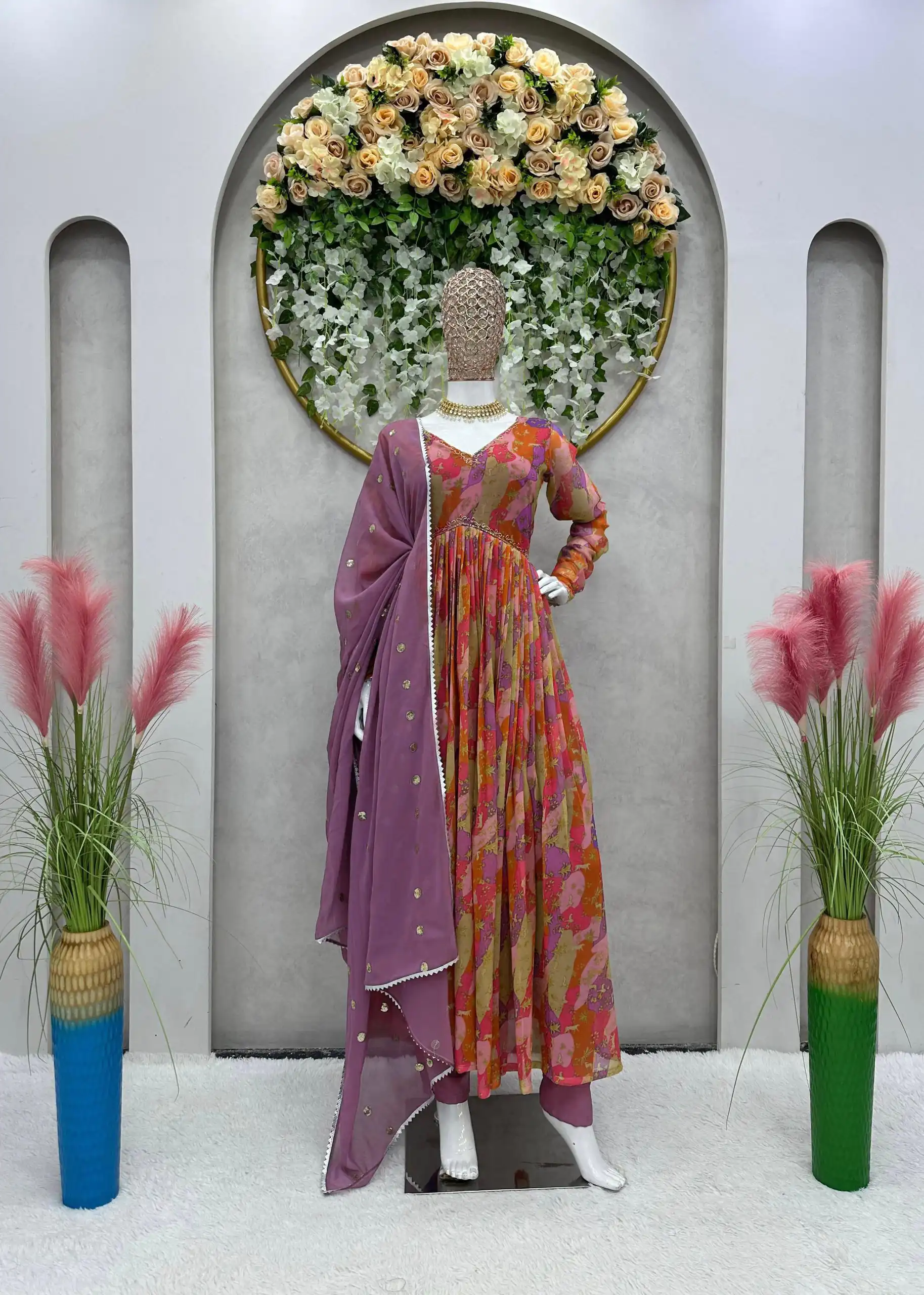 KD 1369 Pink Color Faux Georgette Digital Print Salwar Suit Casual, Party, Festive, Events Wedding Etc.  Expected Delivery 4-6 Working Days @2049/- Only | Casual Suits, Creative suits, Designer Suits, Palazzo Suits, Party Wear Suits, Salwar suit, Straight Suits