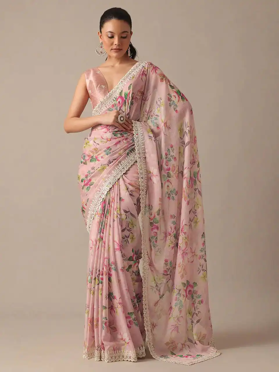 BT 1210 Pink Color Georgette Digital Prints Embroidery Codding Sequins Work Saree Casual, Party Wear, Traditional Wear, Wedding Wear, Events Etc.@1899/- | Bollywood Sarees, Creative Sarees, Designer Sarees, Ethnic Saree, Modern Digital sarees, Party Wear Sarees, Sarees