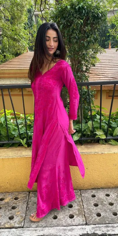 KD 1445 Pink Color Heavy Rayon Thread Sequence Work Salwar Suit Casual, Party, Festive, Events Wedding Etc.  Expected Delivery 4-6 Working Days @1950/- Only | Jump Suits, Casual Suits, Creative suits, Designer Suits, Palazzo Suits, Party Wear Suits, Salwar suit, Straight Suits