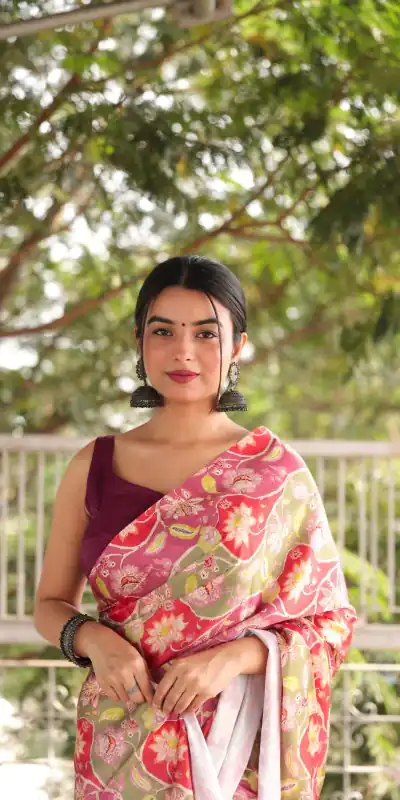 RM102  Light Purple Color Heavy Devsena Soft Silk Digital Printed Saree Casual, Party Wear, Wedding, Events Etc Delivery Expected.4-6 Working Days 1499/- | Bollywood Sarees, Creative Sarees, Designer Sarees, Embroidered Sarees, Ethnic Saree, Modern Digital sarees, Party Wear Sarees, Sarees