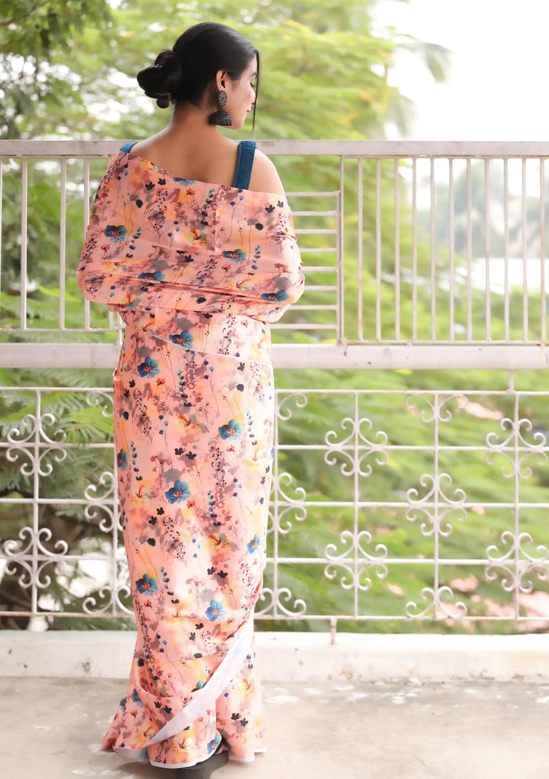 RM102 Orange Color Heavy Devsena Soft Silk Digital Printed Saree Casual, Party Wear, Wedding, Events Etc Delivery Expected.4-6 Working Days 1499/- | Bollywood Sarees, Creative Sarees, Designer Sarees, Embroidered Sarees, Ethnic Saree, Modern Digital sarees, Party Wear Sarees, Sarees