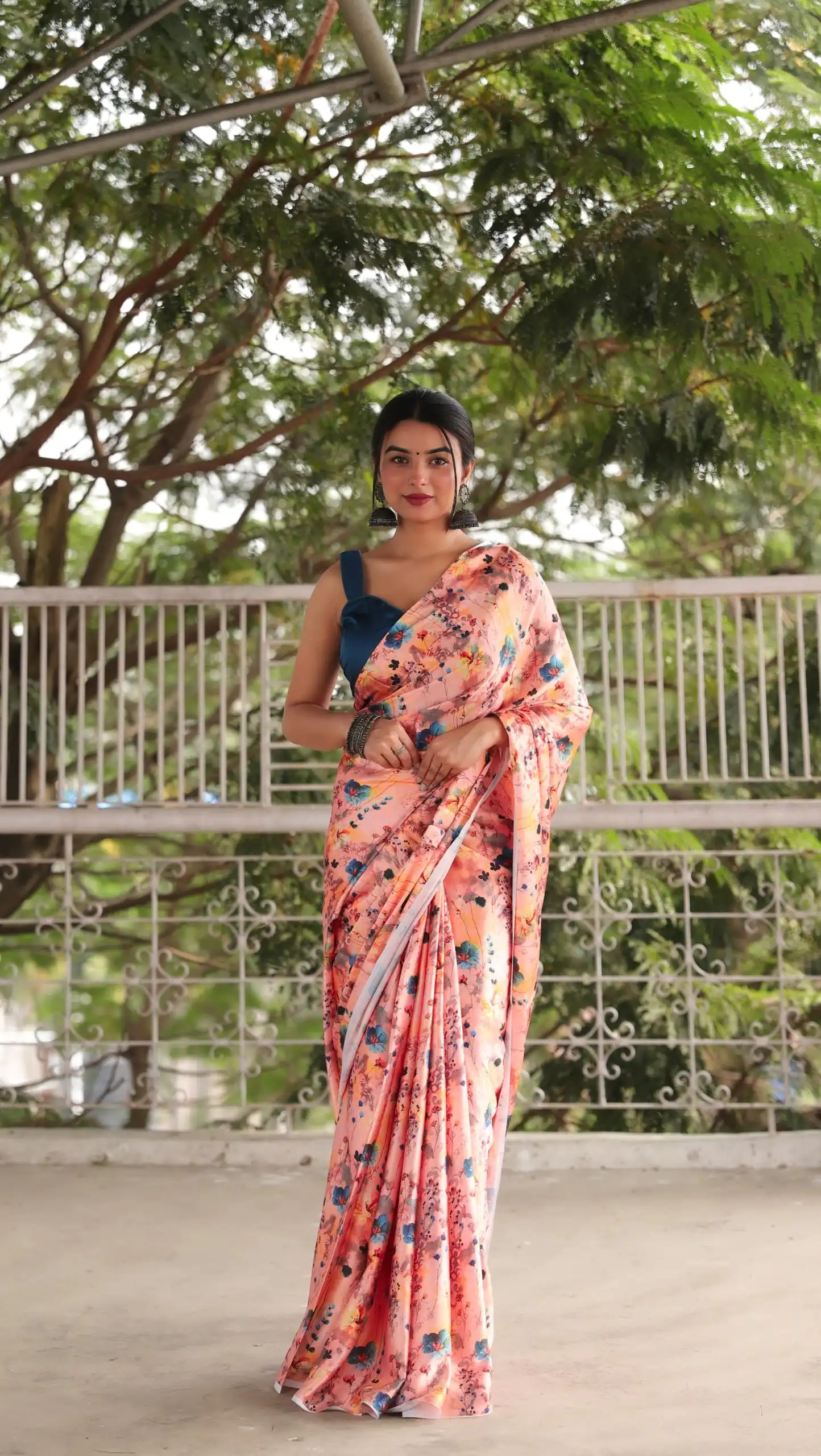 RM102 Orange Color Heavy Devsena Soft Silk Digital Printed Saree Casual, Party Wear, Wedding, Events Etc Delivery Expected.4-6 Working Days 1499/- | Bollywood Sarees, Creative Sarees, Designer Sarees, Embroidered Sarees, Ethnic Saree, Modern Digital sarees, Party Wear Sarees, Sarees