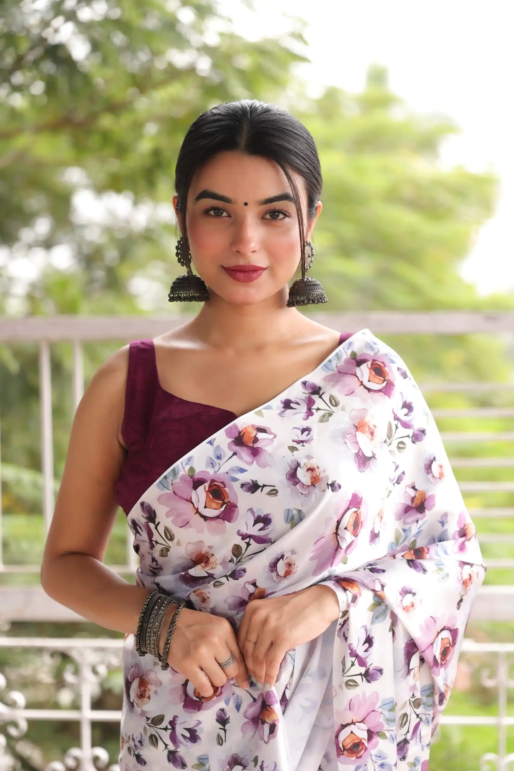 RM102  White Color Heavy Devsena Soft Silk Digital Printed Saree Casual, Party Wear, Wedding, Events Etc Delivery Expected.4-6 Working Days 1499/- | Bollywood Sarees, Creative Sarees, Designer Sarees, Embroidered Sarees, Ethnic Saree, Modern Digital sarees, Party Wear Sarees, Sarees