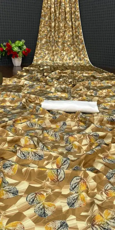 Veechis 6001 Bronze Heavy Devsena Soft Silk Saree Digital Print Saree Casual, Party , Festive, Events Etc. Expected Delivery 4-6 Working Days @1499 | Bollywood Sarees, Creative Sarees, Designer Sarees, Embroidered Sarees, Modern Digital sarees, Party Wear Sarees, Sarees