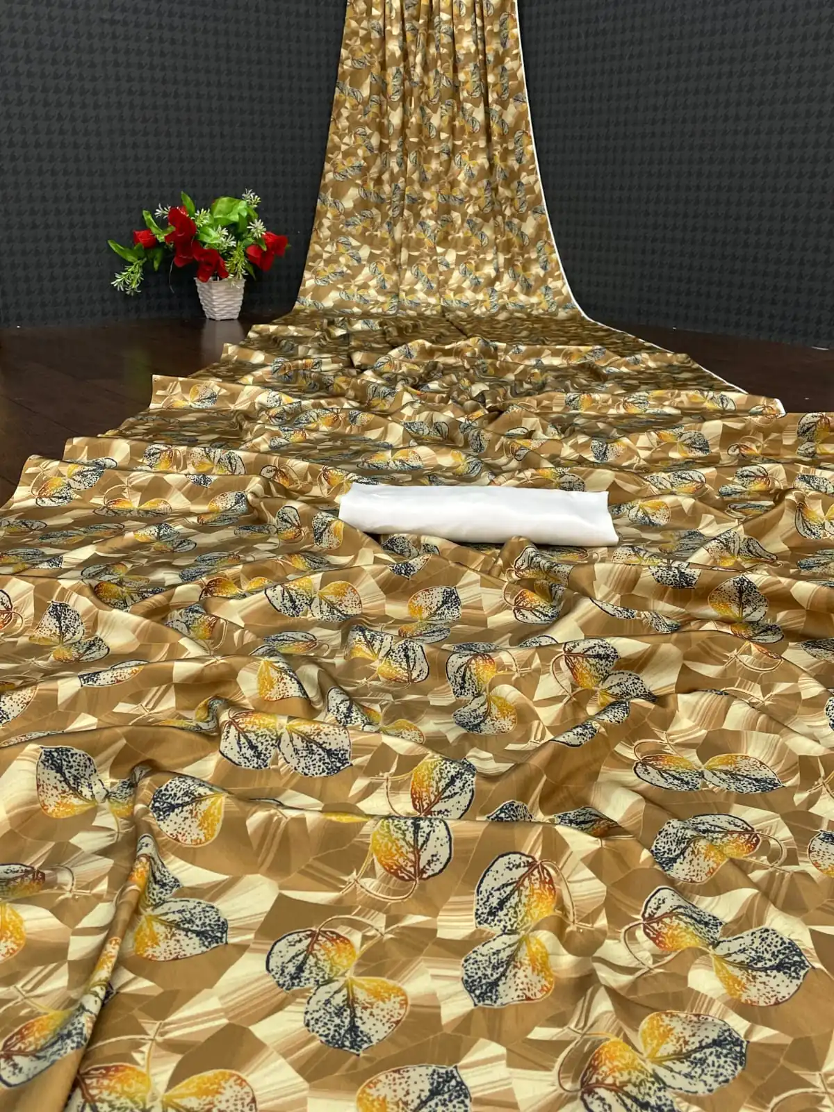 Veechis 6001 Bronze Heavy Devsena Soft Silk Saree Digital Print Saree Casual, Party , Festive, Events Etc. Expected Delivery 4-6 Working Days @1499 | Bollywood Sarees, Creative Sarees, Designer Sarees, Embroidered Sarees, Modern Digital sarees, Party Wear Sarees, Sarees