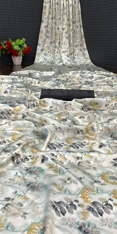 Veechis 6001 Cream Heavy Devsena Soft Silk Saree Digital Print Saree Casual, Party , Festive, Events Etc. Expected Delivery 4-6 Working Days @1499 | Bollywood Sarees, Creative Sarees, Designer Sarees, Embroidered Sarees, Modern Digital sarees, Party Wear Sarees, Sarees