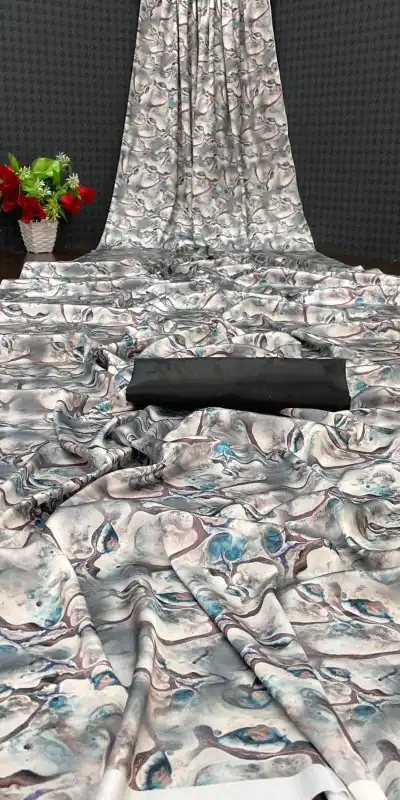 Veechis 6001 Grey Heavy Devsena Soft Silk Saree Digital Print Saree Casual, Party , Festive, Events Etc. Expected Delivery 4-6 Working Days @1499 | Bollywood Sarees, Creative Sarees, Designer Sarees, Embroidered Sarees, Modern Digital sarees, Party Wear Sarees, Sarees