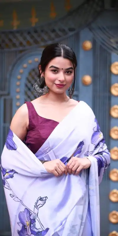 RM101 Light Blue Color Heavy Devsena Soft Silk Digital Printed Saree Casual, Party Wear, Wedding, Events Etc Delivery Expected.4-6 Working Days 1499/- | Bollywood Sarees, Creative Sarees, Designer Sarees, Embroidered Sarees, Ethnic Saree, Modern Digital sarees, Party Wear Sarees, Sarees