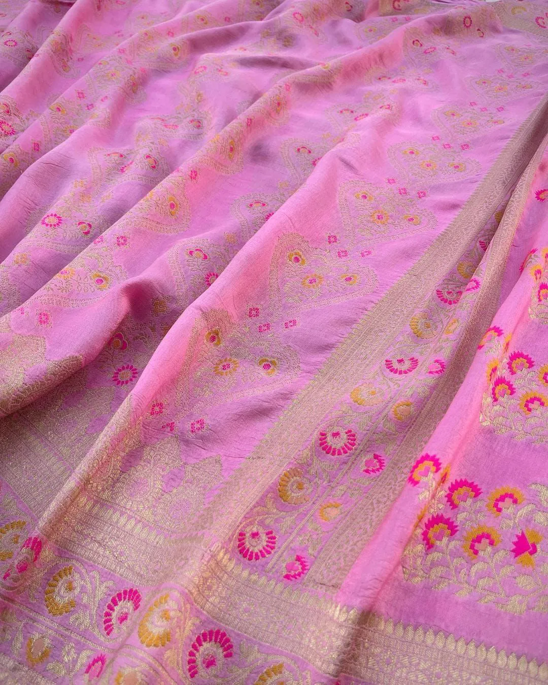 GK DOLA Pink Color Pure Soft Dola Silk Beautiful Rich Pallu Jacquard All Over Saree Events Casual Wedding Festive . Expected Delivery  4-6 Working Days @1899 | Bollywood Sarees, Creative Sarees, Designer Sarees, Embroidered Sarees, Ethnic Saree, Modern Digital sarees, Party Wear Sarees, Sarees