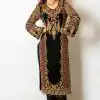 Sublime Black Color Foix Georgette Thread Sequence Anarkali Suit