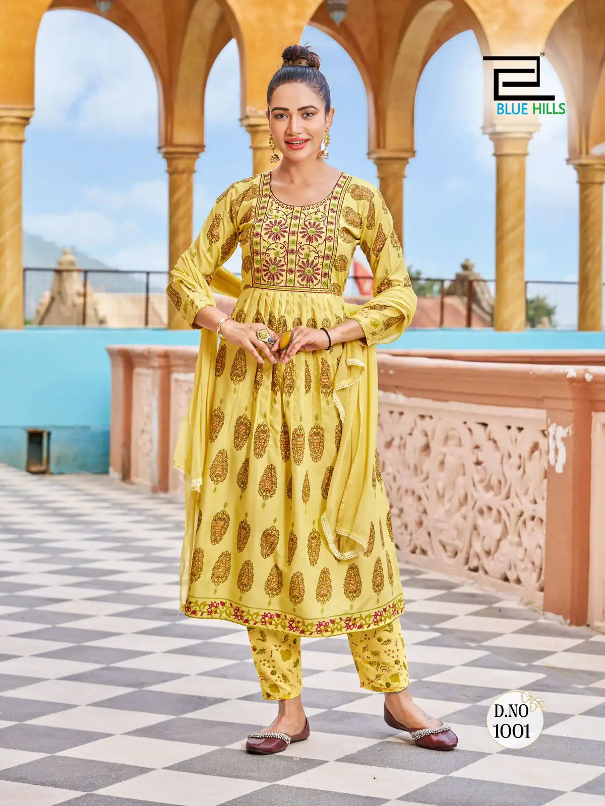 INLI Kiara Yellow Color Heavy Rayon With Embroidery Work Kurti Casual, Wedding, Party, Festive, Events Etc. Expected Delivery 4-6 Working Days @1799/- | Bollywood Kurti, Creative Kurtis, Designer Kurti, Kurti, Party Wear Kurti, Selfie Kurti