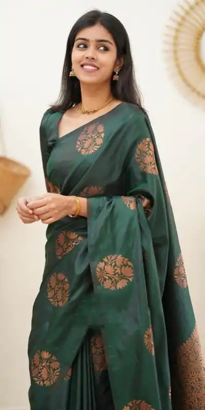 KP 4064 Green Color Soft Lichi Silk Jacquard On All Over Saree Casual, Party Wear, Wedding, Events Etc. Expected Delivery 4-6 Working Days @1249/- | Embroidered Sarees, Bollywood Sarees, Creative Sarees, Designer Sarees, Ethnic Saree, Modern Digital sarees, Party Wear Sarees, Sarees