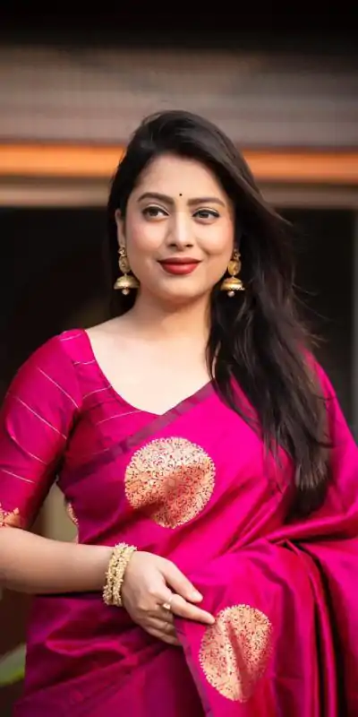 KP 5062 Rani Color Soft Lichi Silk Cloth Rich Pallu Work Saree Casual, Party Wear, Wedding, Events Etc.   Expected Delivery 4-6 Working Days @ 1299/- | Creative Sarees, Embroidered Sarees, Bollywood Sarees, Designer Sarees, Ethnic Saree, Modern Digital sarees, Party Wear Sarees, Sarees