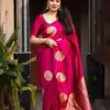Rani Soft Silk Cloth Pallu Work Saree