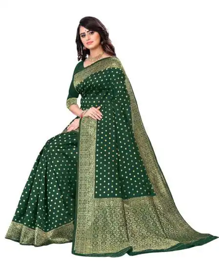 KP 4012 Stone Green Color Soft Lichi Silk Cloth Rich Pallu Work Saree Casual, Party Wear, Wedding, Events Etc.   Expected Delivery 4-6 Working Days @ 1349/- | Embroidered Sarees, Bollywood Sarees, Creative Sarees, Designer Sarees, Ethnic Saree, Modern Digital sarees, Party Wear Sarees, Sarees