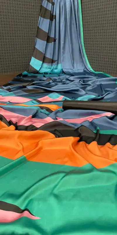 Veechis RUHI Blue Color Heavy Devsena Soft Silk Beautiful Digital Printed Saree Casual, Party Festive, Events. Expected Delivery 4-6 Working Days @1499 | Bollywood Sarees, Creative Sarees, Designer Sarees, Embroidered Sarees, Modern Digital sarees, Party Wear Sarees, Sarees