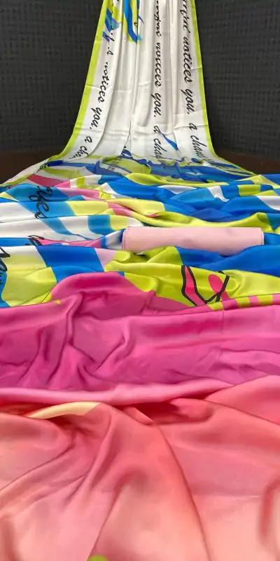 Veechis RUHI White & Malty Color Heavy Devsena Soft Silk Beautiful Digital Printed Saree Casual, Party Festive,  Expected Delivery 4-6 Working Days @1499 | Bollywood Sarees, Creative Sarees, Designer Sarees, Embroidered Sarees, Modern Digital sarees, Party Wear Sarees, Sarees