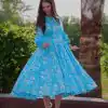 SRK 5048 Blue Color Heavy Faux Georgette Digital Print Salwar Suit Wedding, Party, Festive, Events Expected Delivery 4-6 Working Days @ 1549/- | Jump Suits, Casual Suits, Creative suits, Designer Suits, Palazzo Suits, Party Wear Suits, Patiala Suits, Salwar suit, Straight Suits