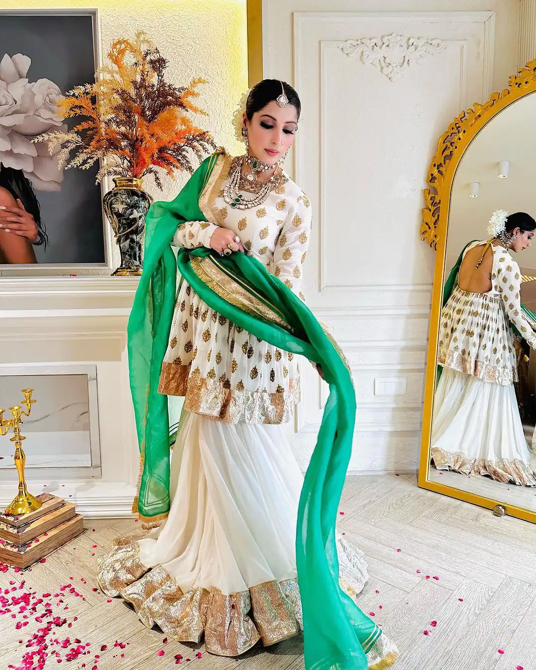 NSR 810 White Color Faux Georgette Embroidery Salwar Suit Casual, Party Festive, Events Etc. Expected Delivery 4-6 Working Days @2299/ | Jump Suits, Casual Suits, Creative suits, Designer Suits, Palazzo Suits, Party Wear Suits, Patiala Suits, Salwar suit, Straight Suits