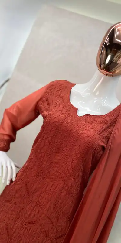 BE 254 Peach Color Georgette Thread Embroidery Salwar Suit Wedding, Party, Festive events, etc. Expected Delivery 4-6 Working Days @1899/- | Casual Suits, Creative suits, Designer Suits, Palazzo Suits, Party Wear Suits, Patiala Suits, Salwar suit, Straight Suits