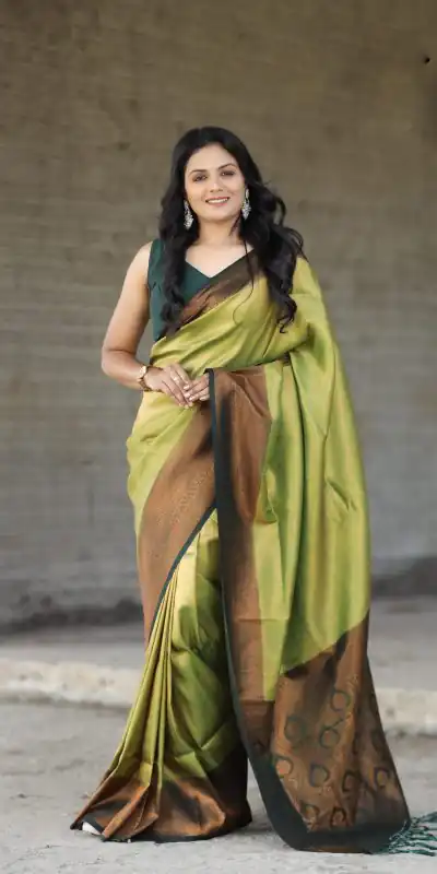 GK Kubera Green Color Soft Silk Beautiful Rich Pallu All Over Saree Events Casual Wedding Festive . Expected Delivery 4-6 Working Days @1999/- | Bollywood Sarees, Creative Sarees, Designer Sarees, Embroidered Sarees, Ethnic Saree, Modern Digital sarees, Party Wear Sarees, Sarees