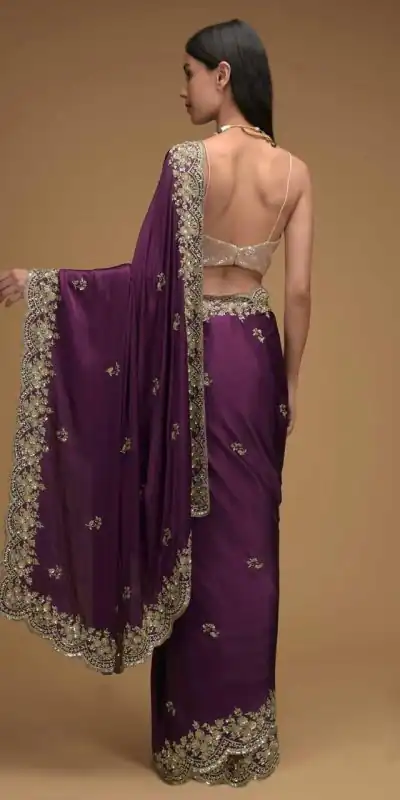 BT 1228 PurpleColor Rangoli Silk Embroidery Sequence Saree Casual, Party Wear, Traditional Wear, Wedding Wear, Expected Delivery 4-6 Working Days@1999 | Bollywood Sarees, Creative Sarees, Designer Sarees, Ethnic Saree, Modern Digital sarees, Party Wear Sarees, Sarees